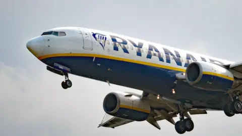 PA Media Ryanair plane 