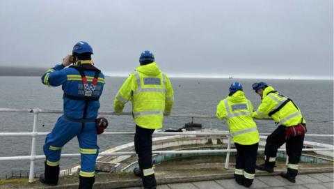 Devon and Cornwall Police asked anyone who saw a group of people next to Tinside Lido in Plymouth on 18 March, to get in touch