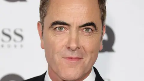 Getty Images James Nesbitt in a tuxedo at an event