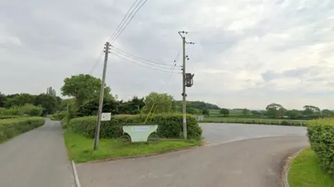 Google The campsite entrance