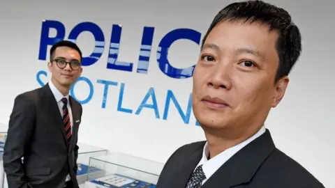 Police Scotland Vietnamese officers working with Police Scotland on human trafficking