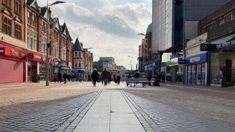 BBC/Richard Smith Southend high street