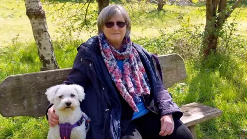 BBC Wendy with her dog Bo