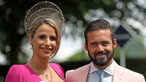 PA Vogue Williams with Spencer Matthews