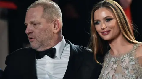 Getty Images Harvey Weinstein with his wife Georgina Chapman