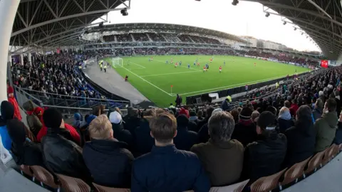 Getty Images The Telia 5G-areena in Helsinki