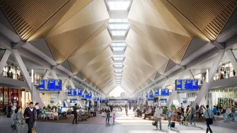 HS2 Euston station CGI