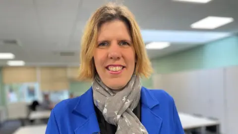 Kate Bradbrook/BBC Catherine Tallis of HFL Education