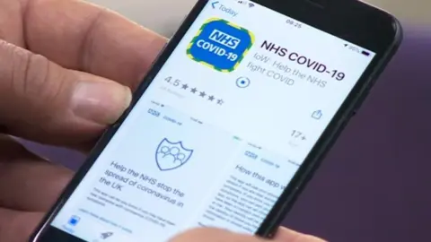 BBC Coronavirus contact tracing app