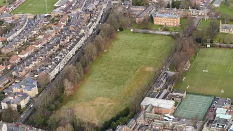 NHS Property Service Aerial view of Bootham Park Hospital
