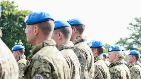 MoD British soldiers on peacekeeping mission in Cyprus