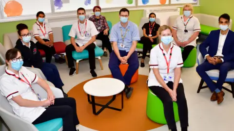 University Hospitals of Leicester NHS Trust Hospital staff