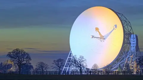 Loop Images Lovell Telescope at Jodrell Bank