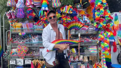 Leicester Pride stall