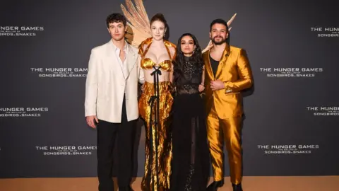 Getty Images Stars of Hunger Games