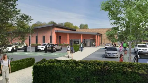 ReCreation/Lichfield District Council Artist's impression of the new facility