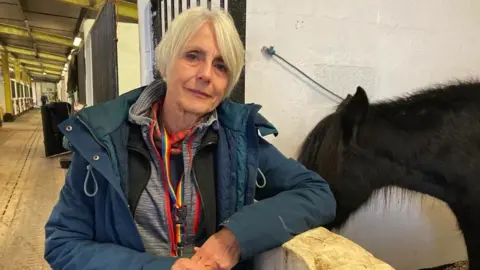 BBC Claire and horse