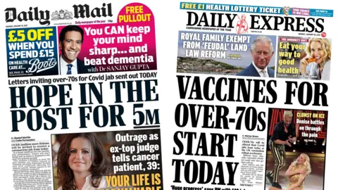 Daily Mail and Daily Express