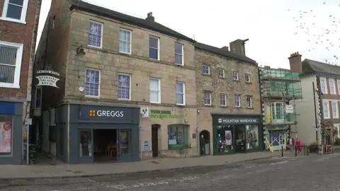 IAN KERSHAW/BBC Greggs in Richmond, North Yorkshire