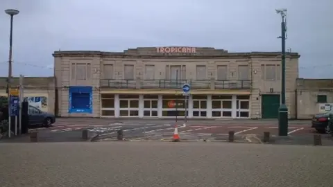 North Somerset Council The Tropicana main entrance