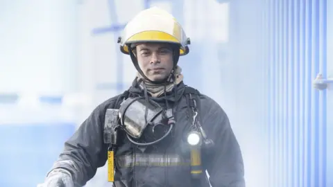 BBC Fire fighter