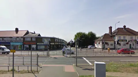 Google Crossing on Lodge Lane