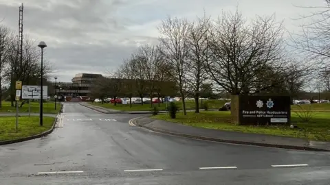 BBC Nettleham police headquarters