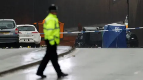 Reuters Crash scene on Belgrave Middleway