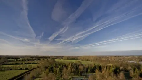 Getty Images The flat landscape of the Norfolk Broads