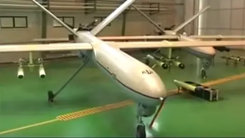 Iranian TV A Shahed 129 drone