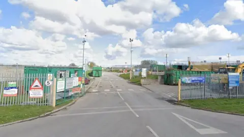 Google Beverley Household waste site