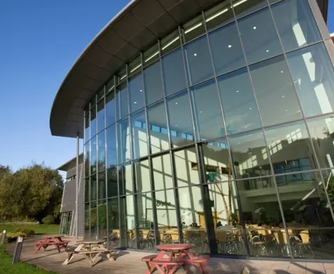 The SMB College Group Stephenson Campus, in Thornborough Road, in Coalville, Leicestershire