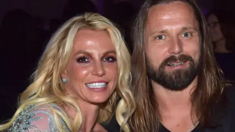 Getty Images Max Martin and Britney Spears