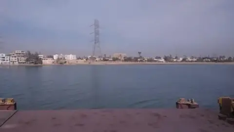 Mohammed Aisha View of Egypt's Red Sea coast from the abandoned cargo ship MV Aman