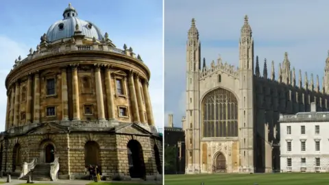 BBC Radcliffe Camera and King's College