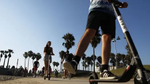 Getty Images It was a better story for Bird in Santa Monica, where it was granted a permit