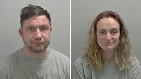 Warwickshire Police L-R: Scott Warner and Toni Allison