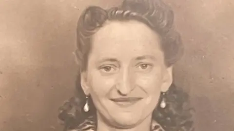 Family handout Doris Hobday as a young woman