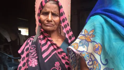Samiratmaj Mishra A photo of Mr Yadav's mother, Rajeshwari Yadav