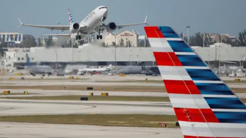 Reuters American Airlines flight 718, the first U.S. Boeing 737 MAX commercial flight since regulators lifted a 20-month grounding in November, takes off from Miami, Florida, U.S. December 29, 2020