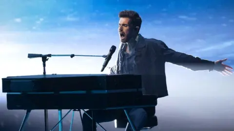 Getty Images Duncan Laurence, representing the Netherlands, wins the Grand Final of the 64th annual Eurovision Song Contest held at Tel Aviv Fairgrounds, 18 May 2019 in Tel Aviv, Israel