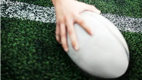 Getty Images Rugby ball