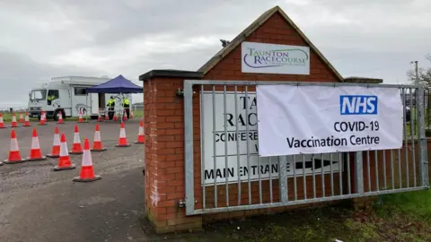 Taunton Racecourse vaccinations