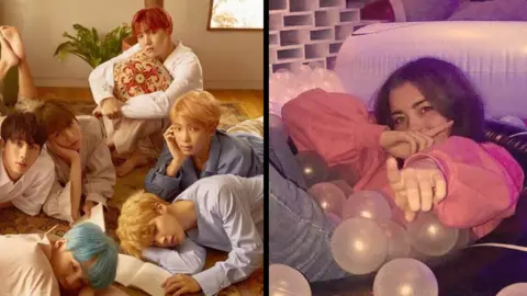 BTS/ Stephanie Fairfield/ Instagram BTS and Stephanie