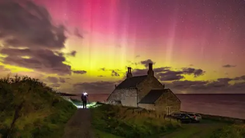 ASHLEY CORR Northern Lights over Howick