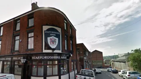 Google Maps The Staffordshire Arms in Burngreave, Sheffield