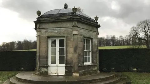 Derbyshire Police Summer house undamaged