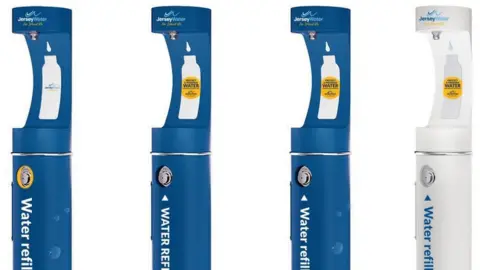 Jersey Water Water refill stations