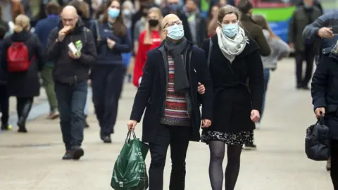 PA Media People walking in Oxford