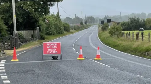 BBC A494 near Llanuwchllyn